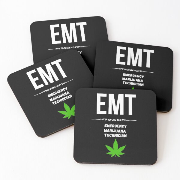 Item preview, EMT - Emergency Marijuana Technician designed and sold by PinkPandaPress.