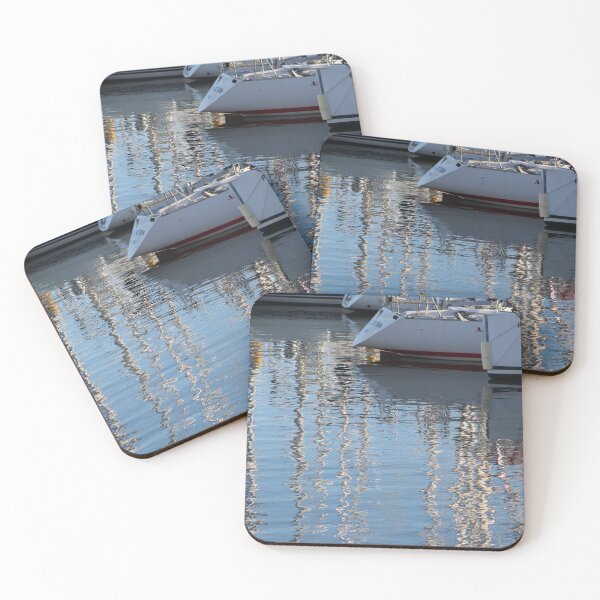 Item preview, Yacht Harbor Water Reflection designed and sold by worldways.