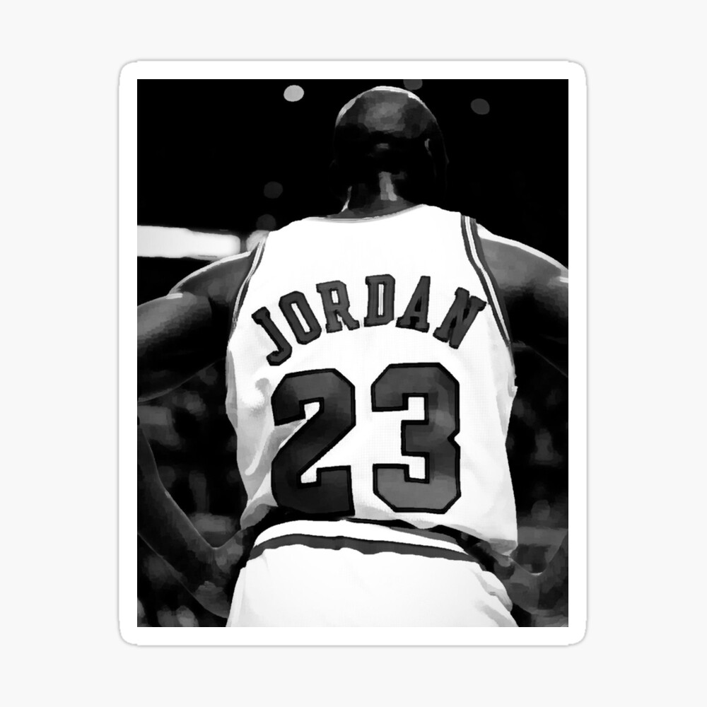 Black and white michael jordan | Greeting Card