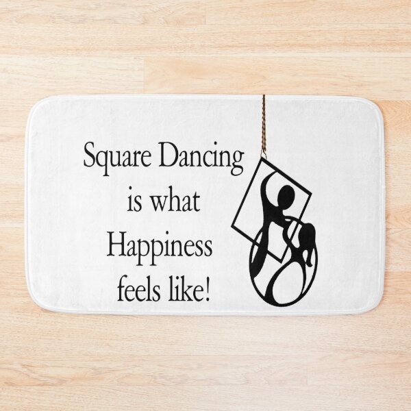Item preview, SQD Happiness Feel designed and sold by Square Dancing Gifts & Merchandise.
