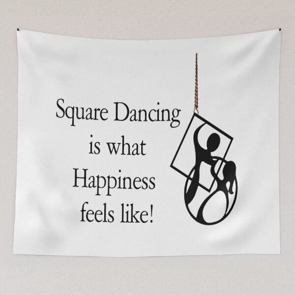 Item preview, SQD Happiness Feel designed and sold by Square Dancing Gifts & Merchandise.