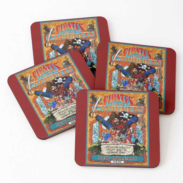 Item preview, PIRATES NEAR THE CARIBBEAN :  Mardis Gras Print designed and sold by posterbobs.