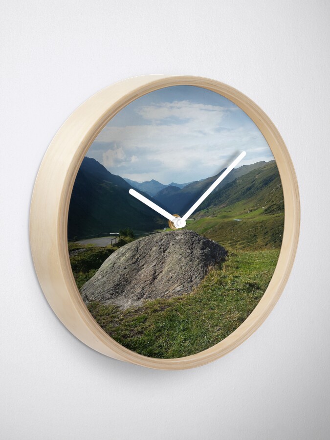 Alternative Ansicht von Flüelapass, Nordseite, Davos Uhr