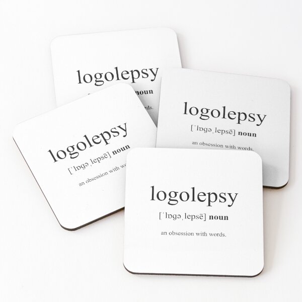 Item preview, Logolepsy Definition | Dictionary Collection designed and sold by Designschmiede.