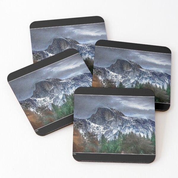 Item preview, Storm Over Half Dome Poster designed and sold by Wayne King.