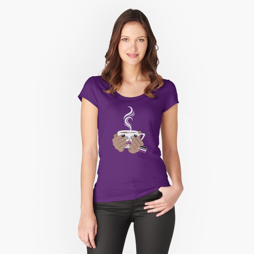 Item preview, Fitted Scoop T-Shirt designed and sold by OwlishArts.