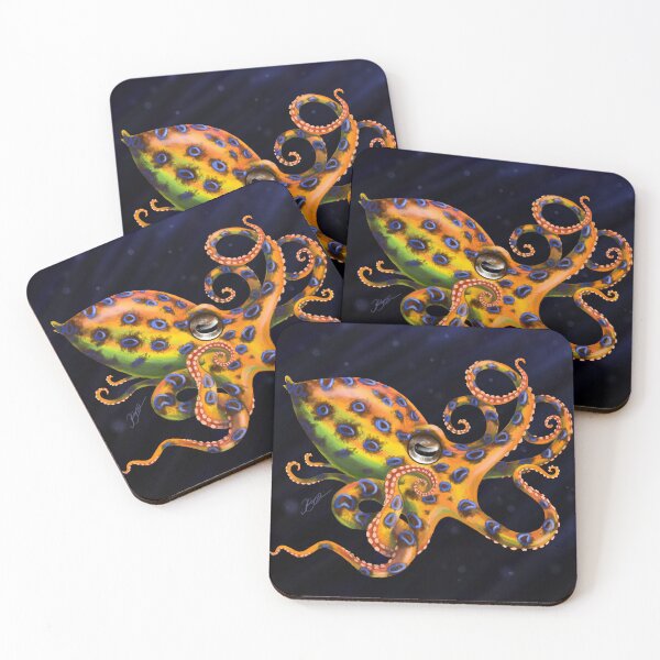 Item preview, Blue Ringed Octopus  designed and sold by DevineArt.