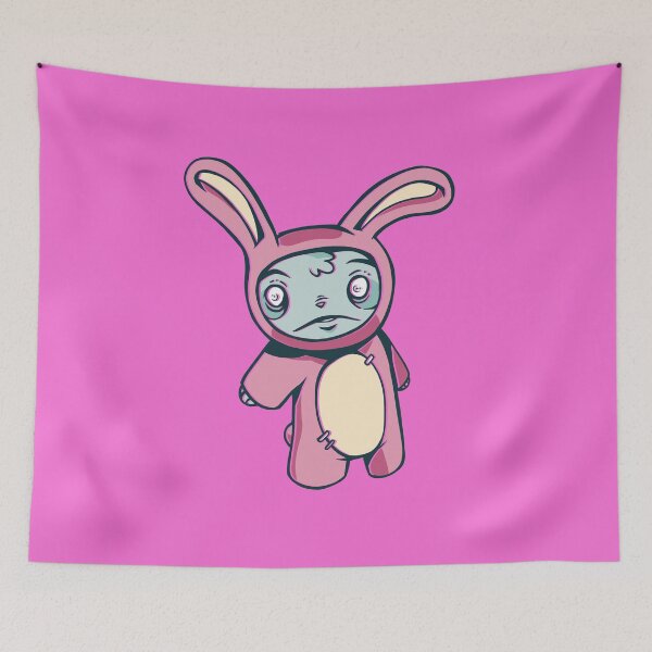 Item preview, cute zombie easter bunny designed and sold by DerSenat.