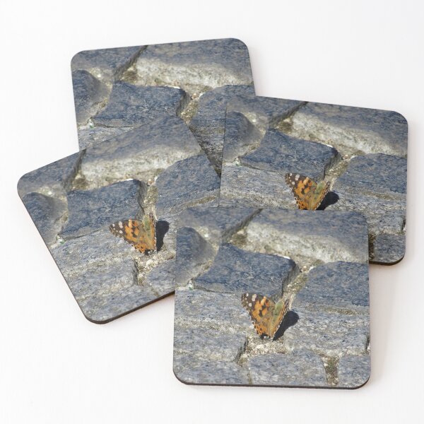 Item preview, Painted Lady On Stones designed and sold by tomeoftrovius.