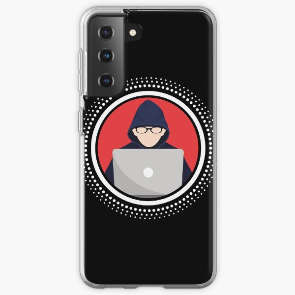 Hacker Profile Design Samsung Galaxy Soft Case