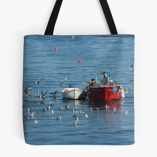 Item preview, Barco de pesca Mar Gaviotas Paisaje marino designed and sold by worldways.