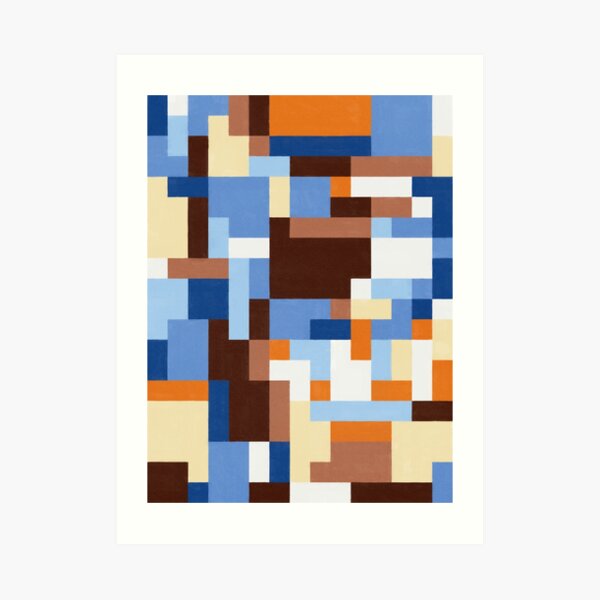 Sky Blue Art Print