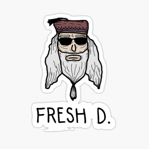 Fresh D. Sticker