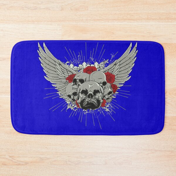 Item preview, Wings, roses and skulls designed and sold by TinoThreads.