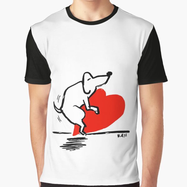 Hamor Negro Camiseta gráfica