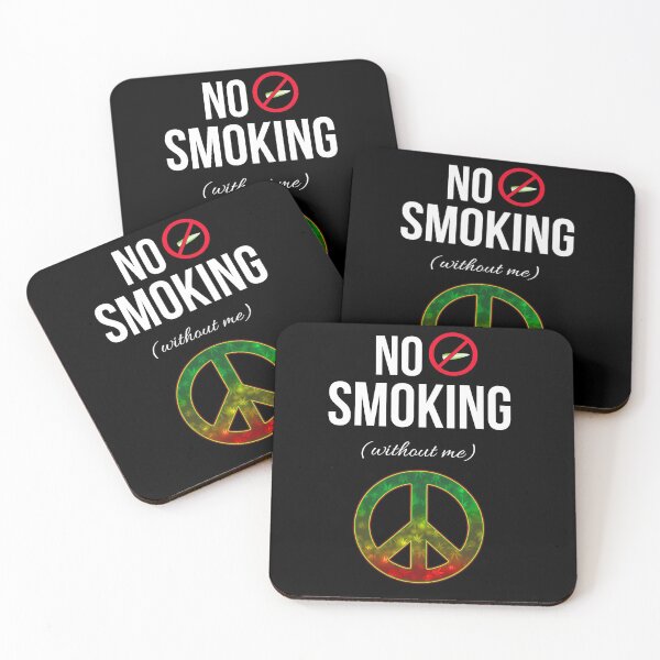 Item preview, No Smoking (Without Me) designed and sold by PinkPandaPress.