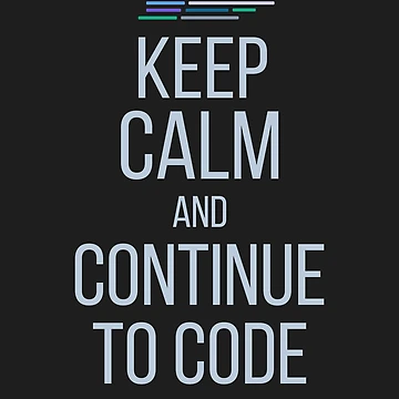 Artwork thumbnail, Developer Keep Calm And Continue To Code by bliptee