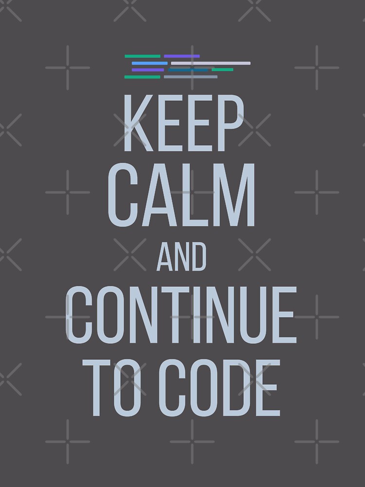 Thumbnail 6 of 6, Premium Oversized Sweatshirt, Developer Keep Calm And Continue To Code designed and sold by bliptee.