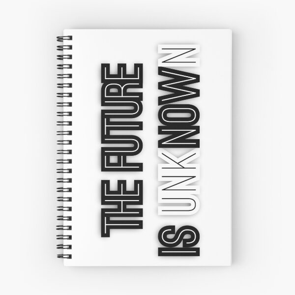 Item preview, The future is unknown designed and sold by bubbliciousart.