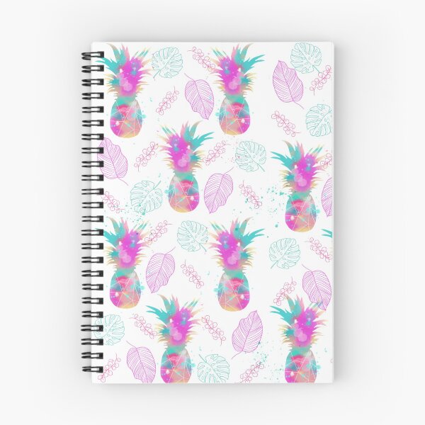 Item preview, Multicolored watercolor pineapple and foliage designed and sold by Stefy  Artiste.