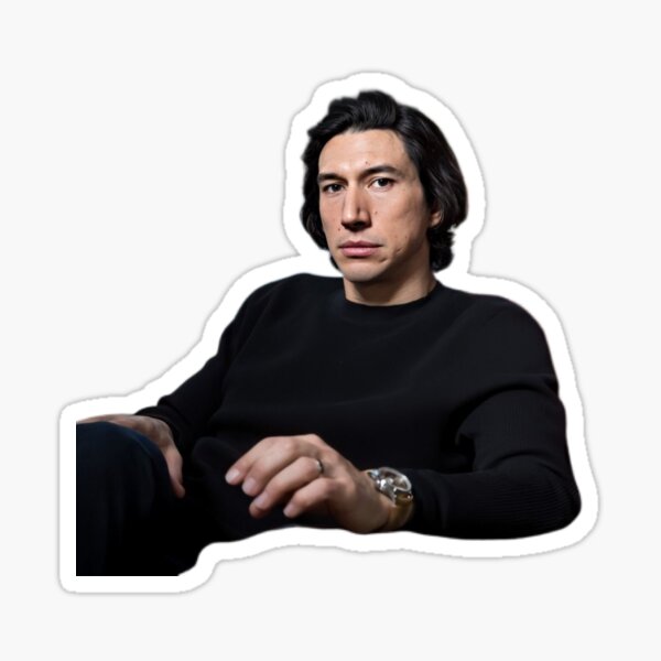 Vista previa del artículo con la obra «Adam Driver», diseñado y vendido por lilstarfighter.