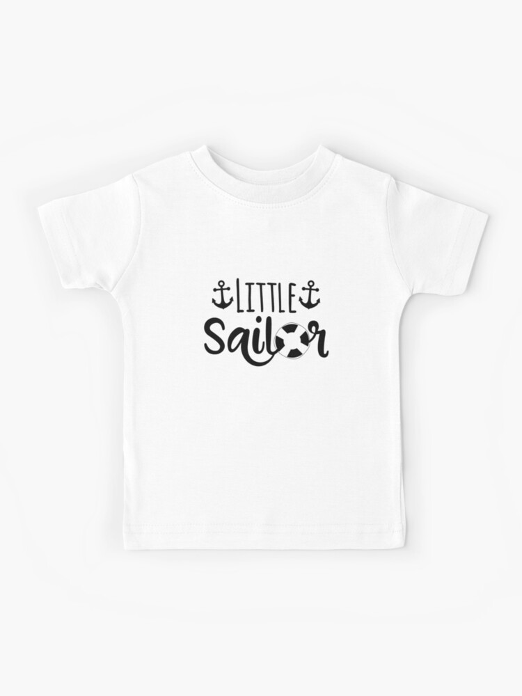 Ahoy, Sailor” graphic tee, tank, onesie, pullover crewneck, and