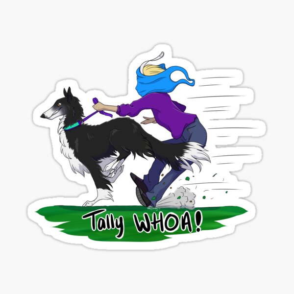 Tally WHOA! - Bartleby Sticker