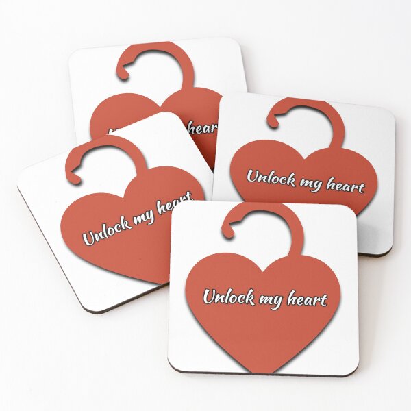 Item preview, Unlock my heart design for redbubble designed and sold by Sandy19687.