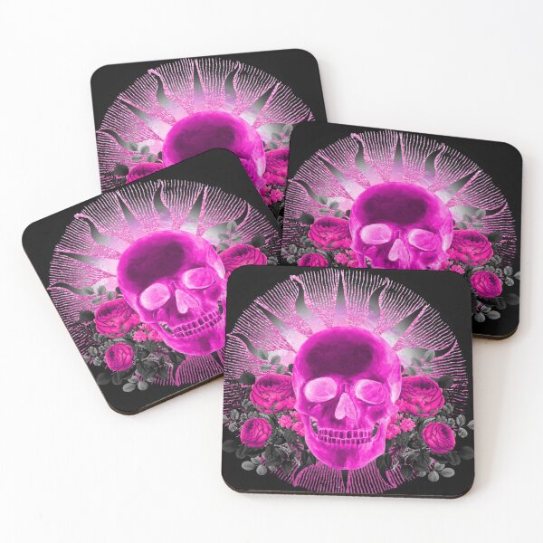 Item preview, Lips n Pudge Radiant Pink Skull designed and sold by lipsnpudge.