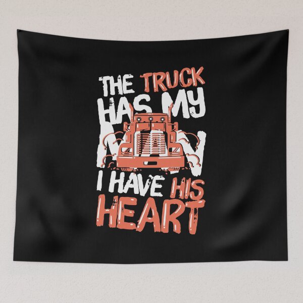 Item preview, Truck Driver Wife Trucker Girlfriend OTR Gift Idea designed and sold by Marcid95.