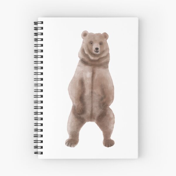 Item preview, Smiling Brown bear designed and sold by bearly-creative.