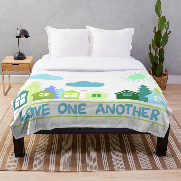 Love One Another Throw Blanket