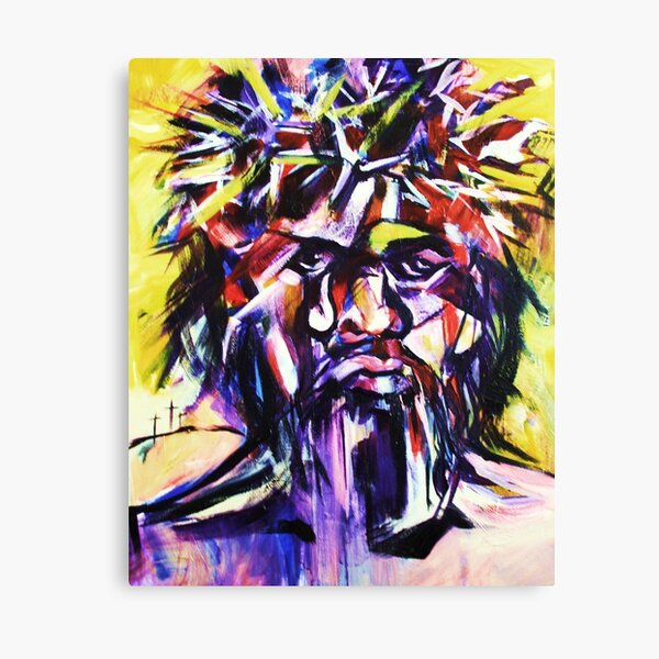 Black Christ Canvas Print