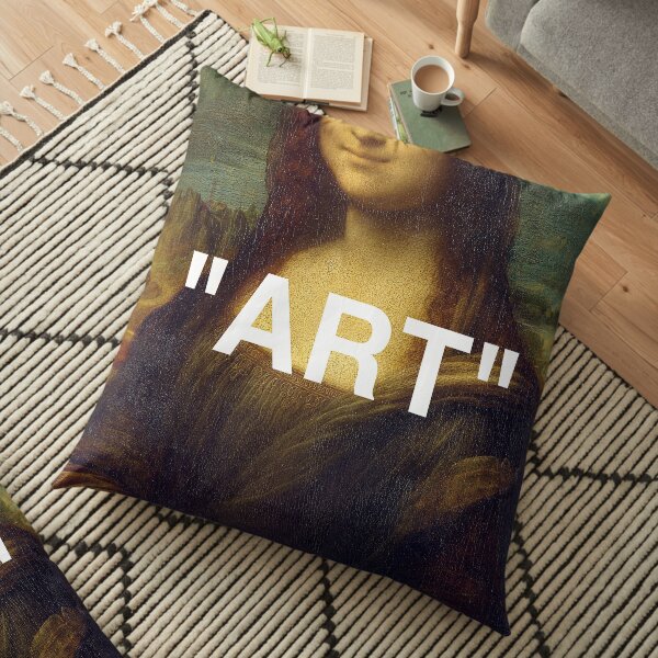 MONA LISA "ART" Coussin de sol