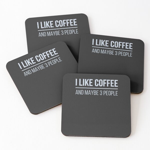 Item preview, Developer I Like Coffee And Maybe 3 People designed and sold by bliptee.