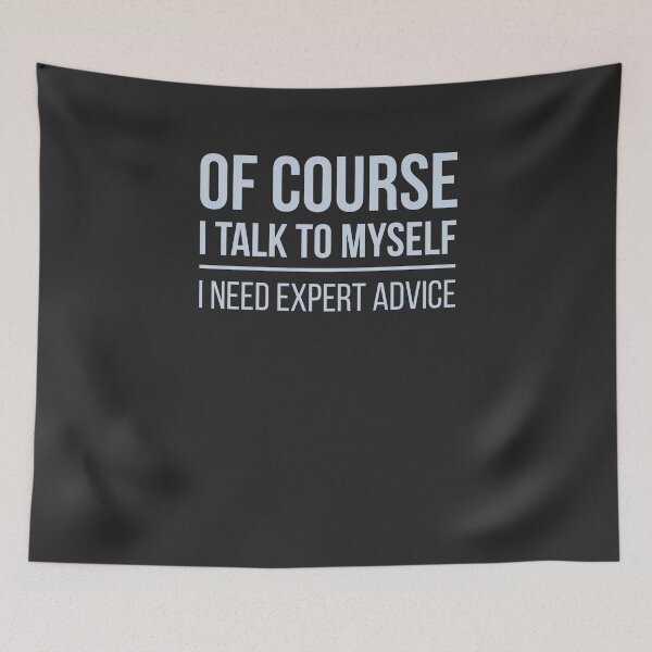 Item preview, Developer Of Course I Talk To Myself designed and sold by bliptee.