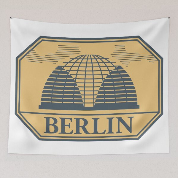 Item preview, Reichstag Building, landmark of Berlin, German designed and sold by studio838.
