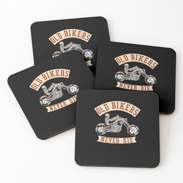 Item preview, Old Bikers never die designed and sold by shirts4people.