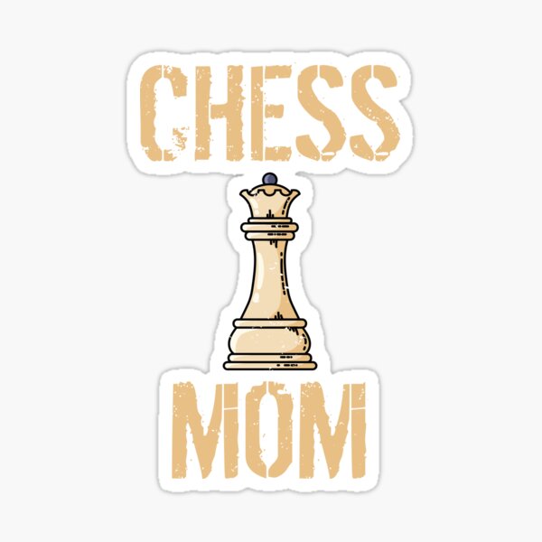 Chess Mom Sticker