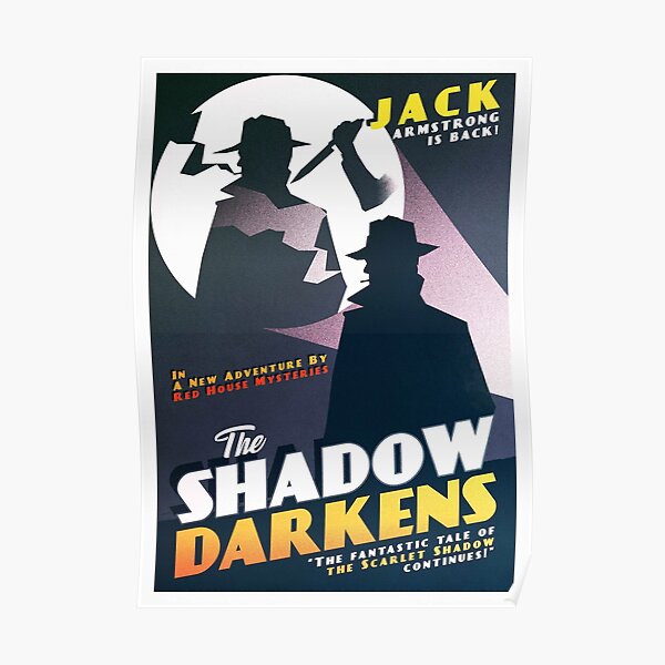 The Shadow Darkens Poster