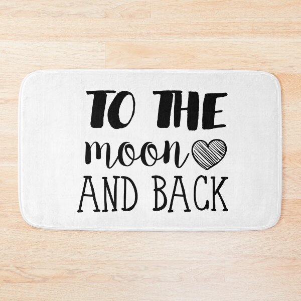 Item preview, To the moon and back Romantic Love Quote Typography Design Valentines designed and sold by vanessavolk.