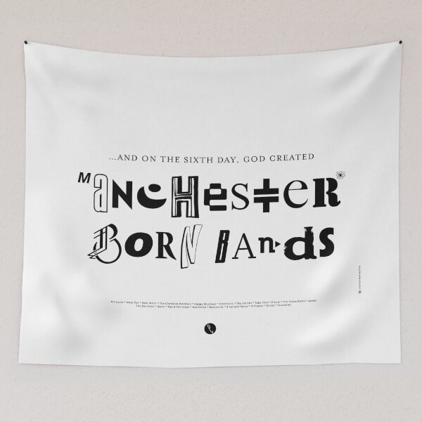 Item preview, Manchester Born Bands designed and sold by DFA.