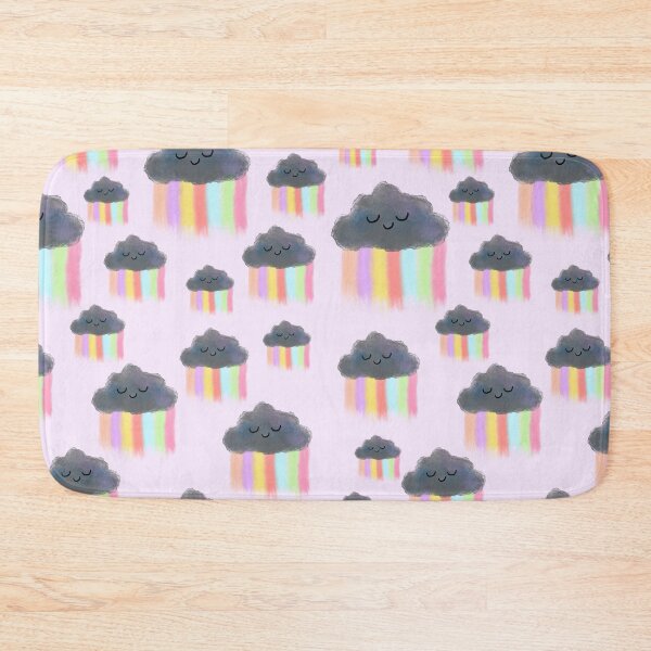 Item preview, Kawaii Rainclouds-Pink designed and sold by SturgesC.