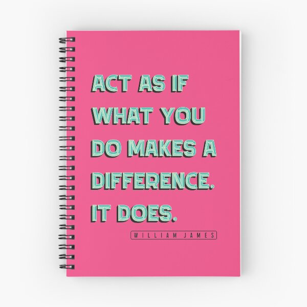 Item preview,  Act as if what your do makes a difference... Quote designed and sold by knightsydesign.
