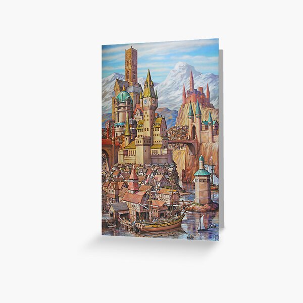 Fantasy World Greeting Card