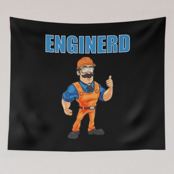 Item preview, Enginerd Funny Engineer Gift designed and sold by TooFlyDesign.