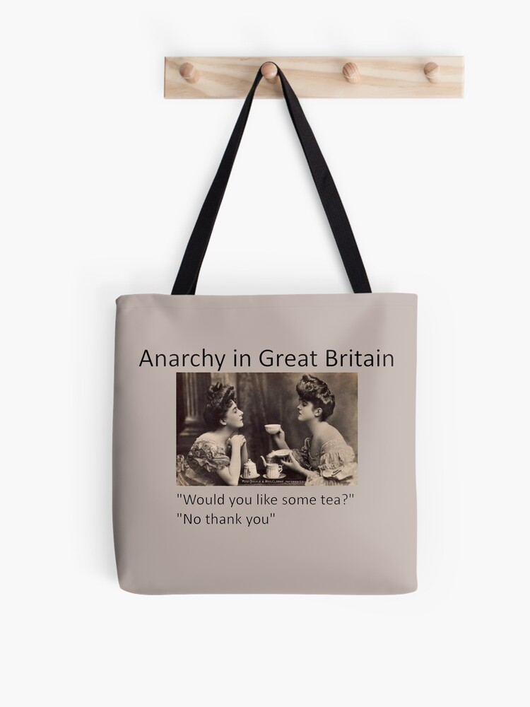 Anarchy In The Uk Tote Bag By Thetoggery Redbubble