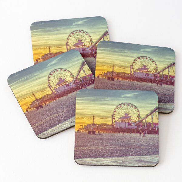 Item preview, Landmark Santa Monica Pier At Sunset designed and sold by Robert Alsop.