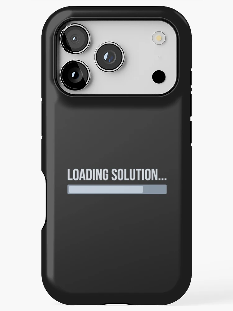 Thumbnail 1 of 4, iPhone Case, Developer Loading Solution designed and sold by bliptee.