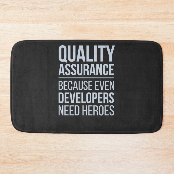 Item preview, Developer Quality Assurance Because Even Developers Need Heroes designed and sold by bliptee.
